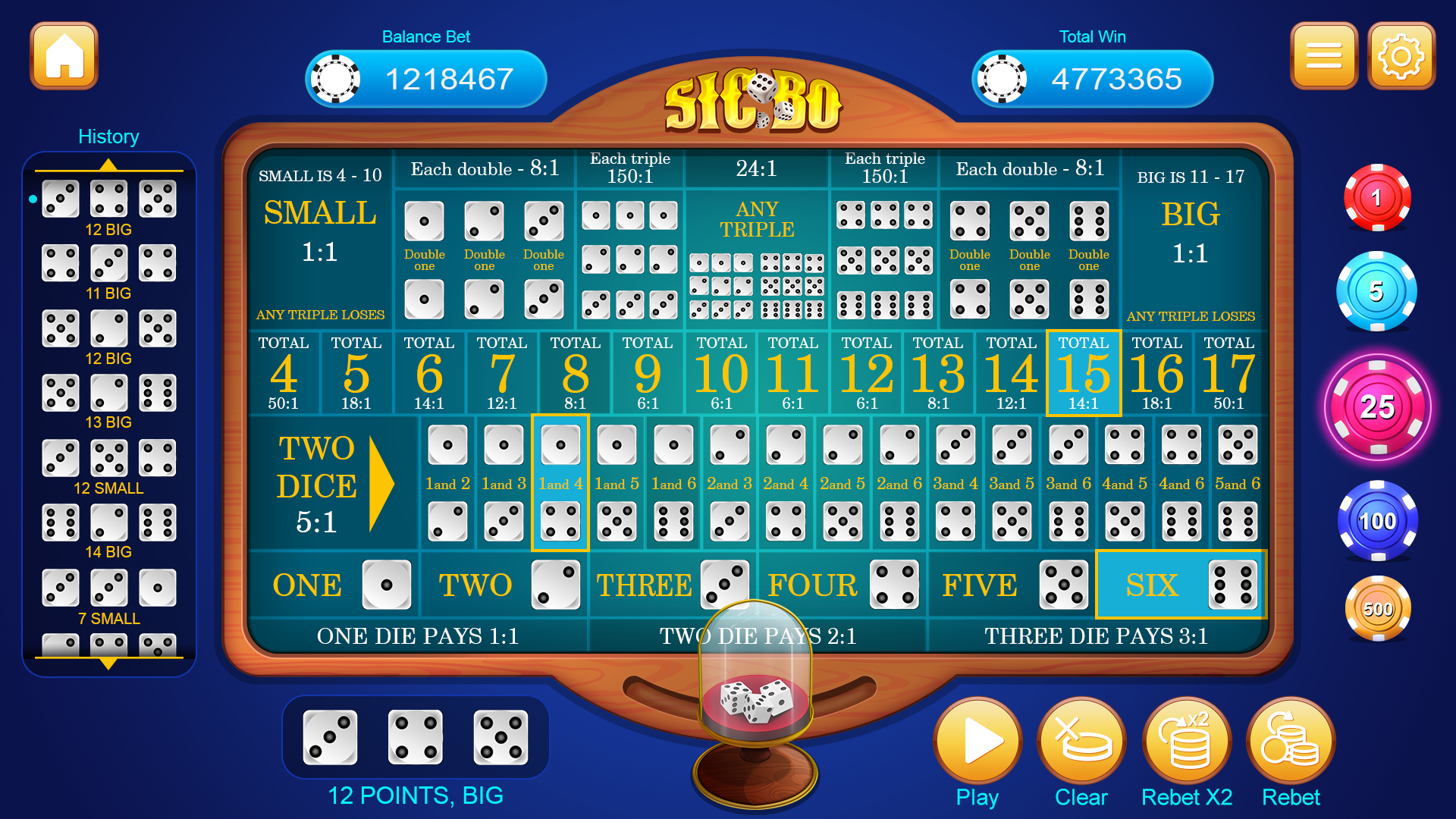 Mplay Games Launches Sic Bo Game